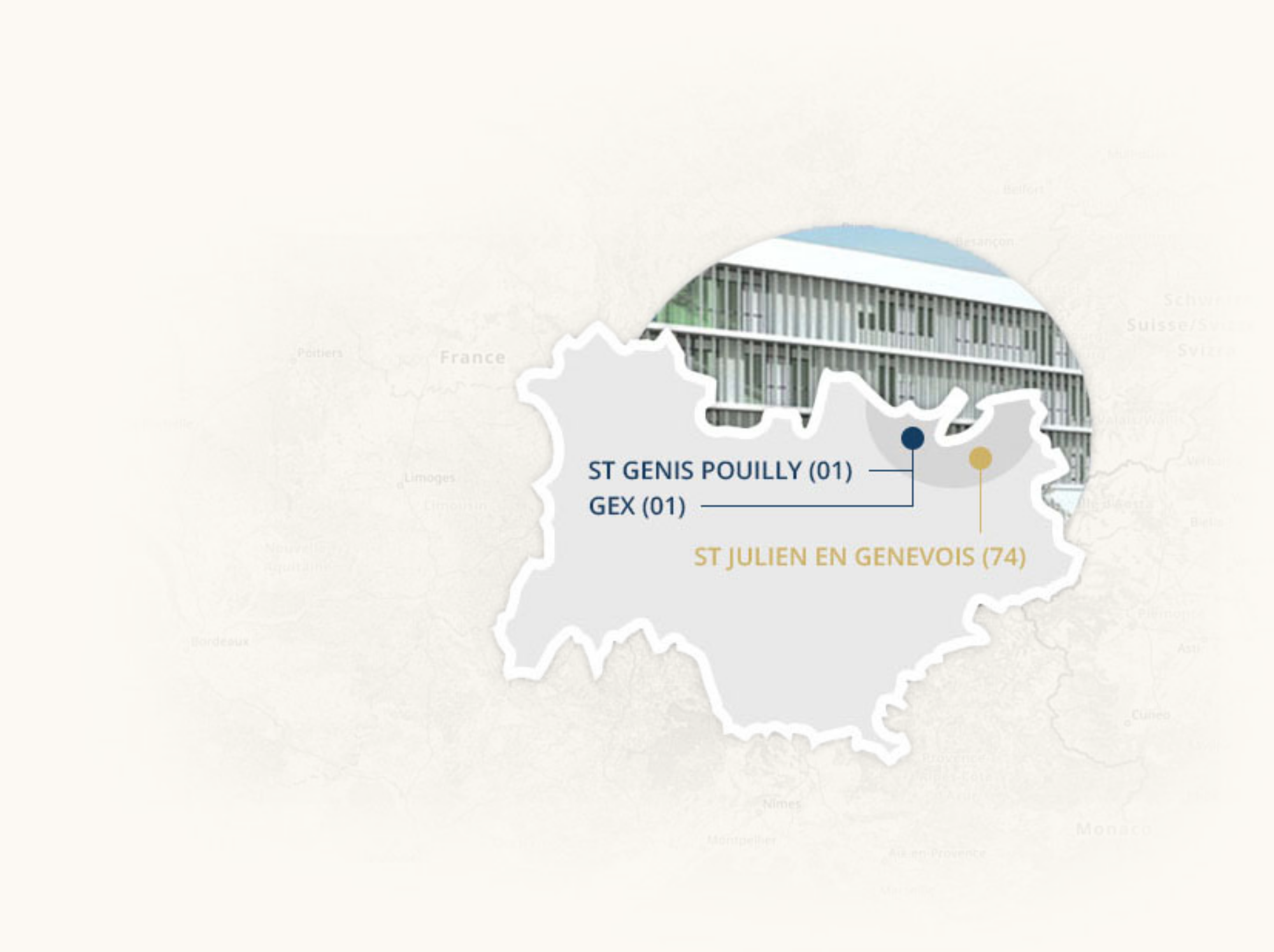 Carte centres Pays de Gex 2